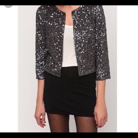 silence + noise Tops - Silence + Noise Sequin cardigan 😍